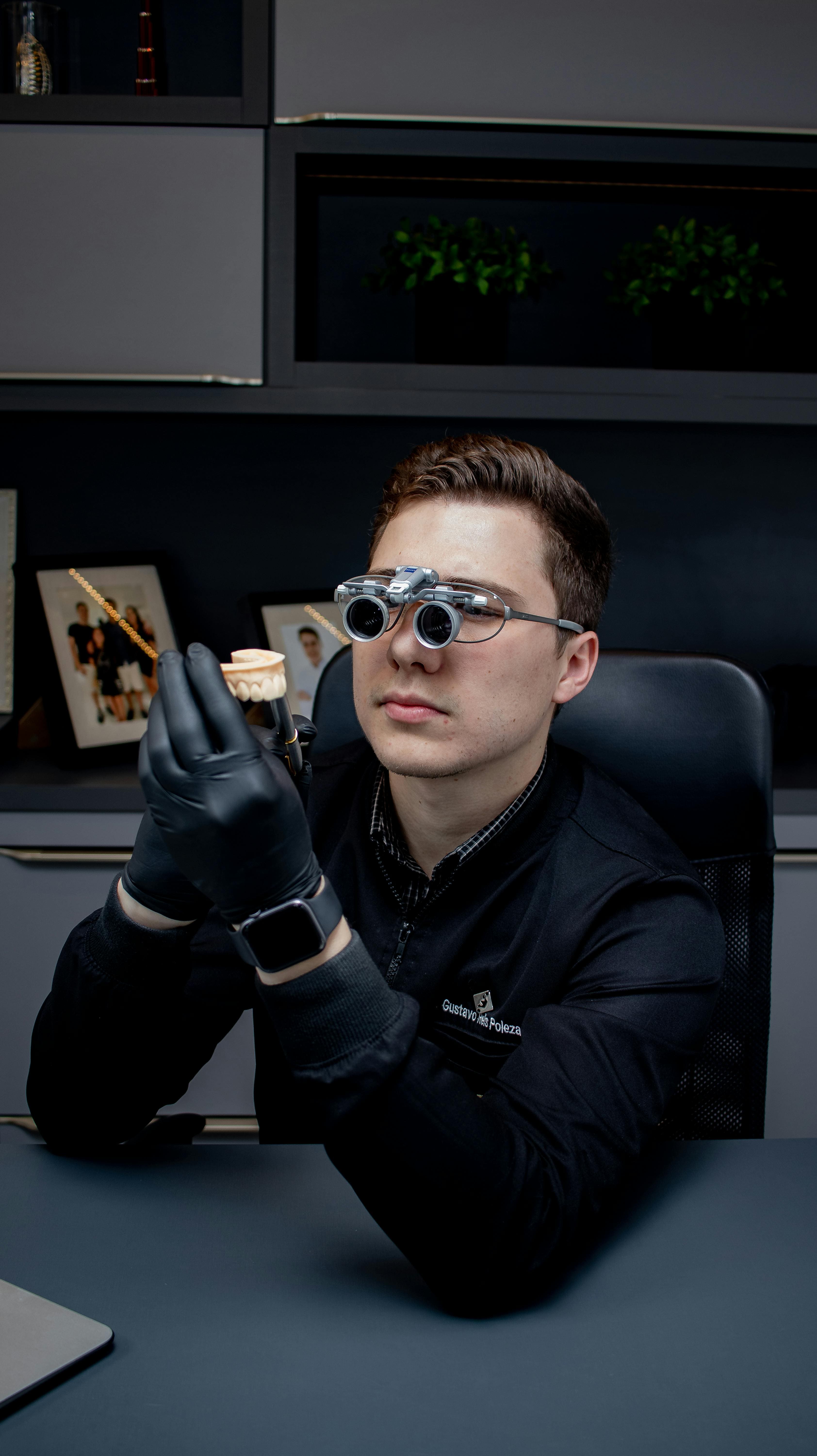 Сайт стоматологической клиники: визуальный блок